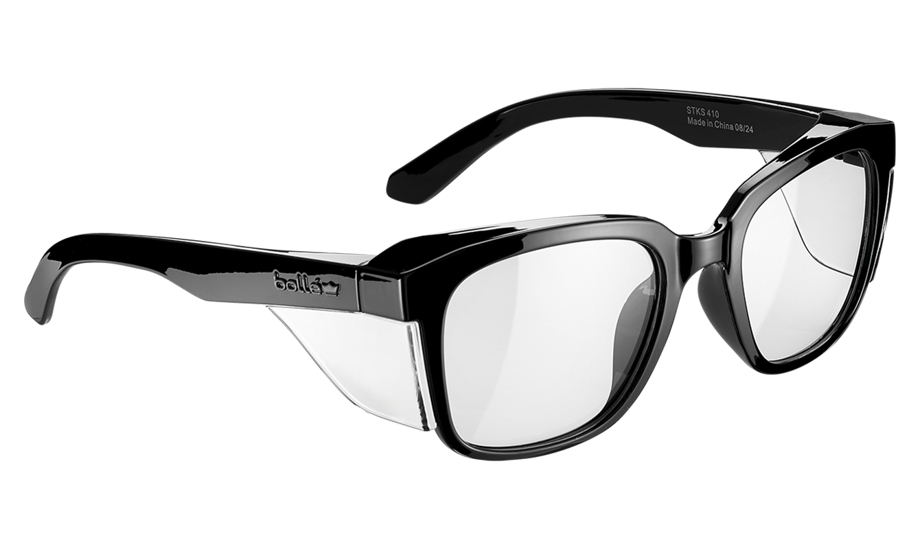 bolle safety stks 410 black clear