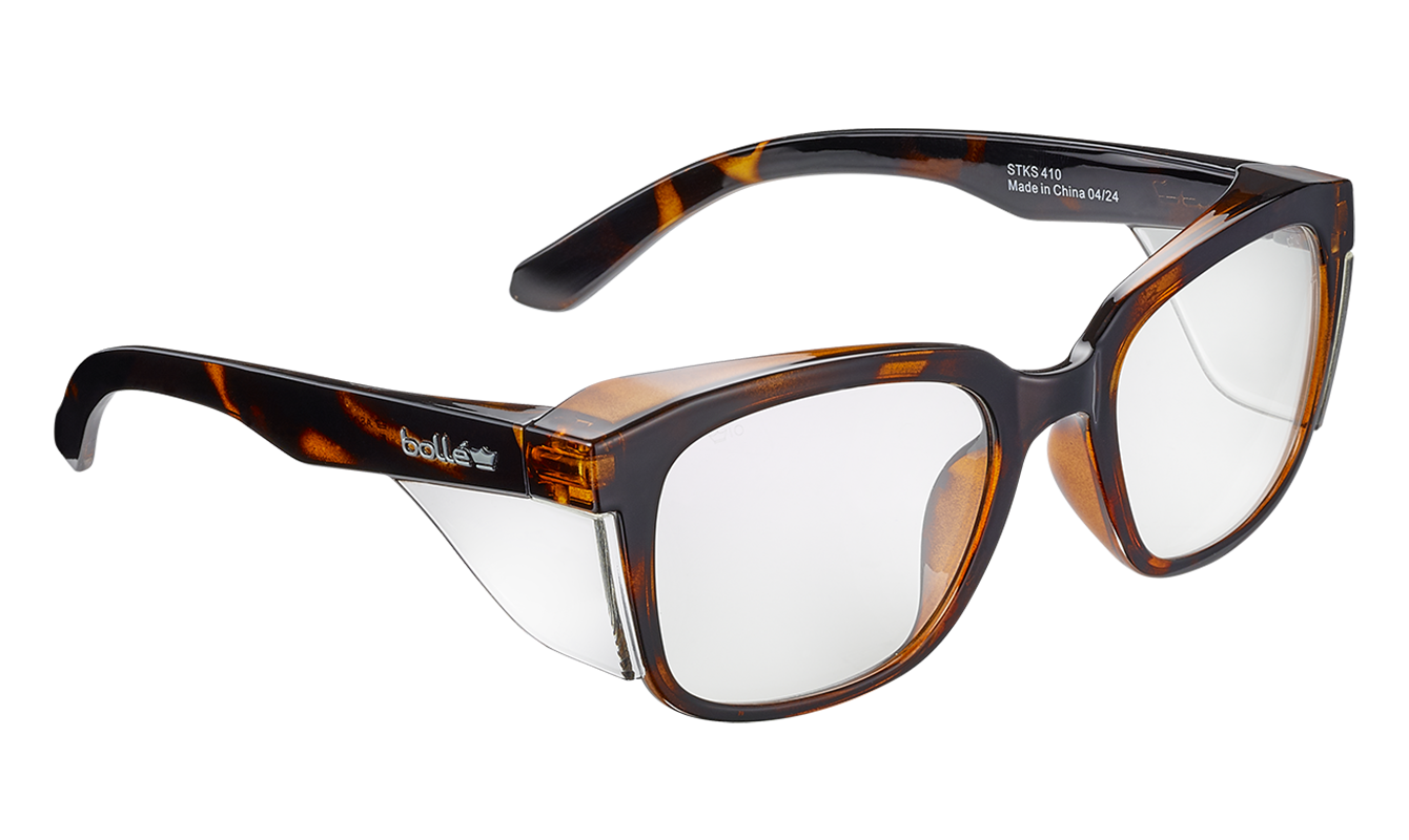 bolle safety stks 420 black clear