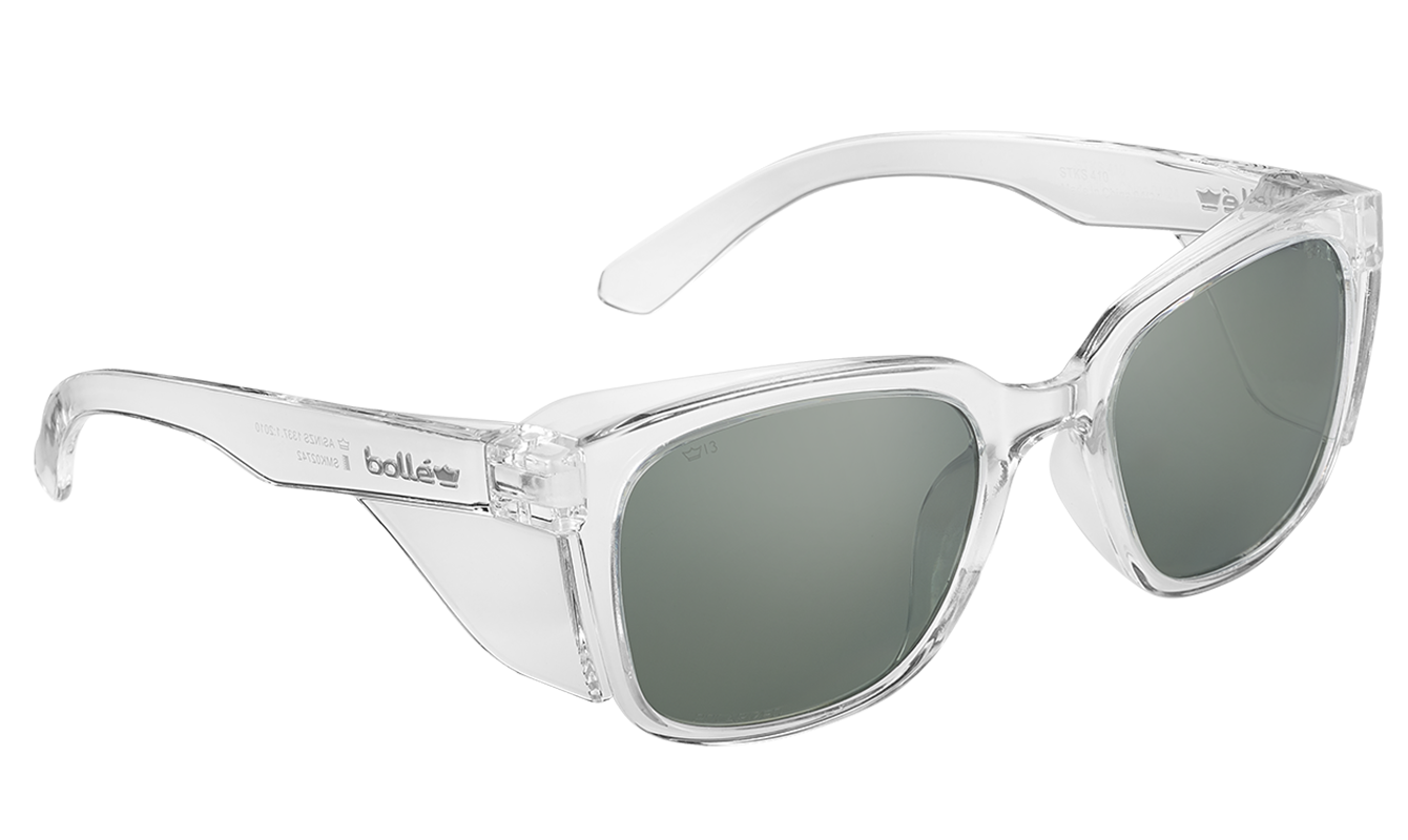 bolle safety stks 410 crystal clear